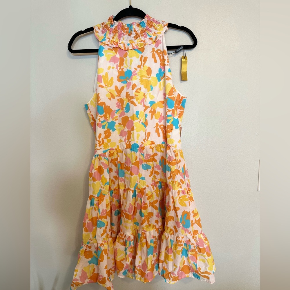 Alexia Admor floral halter top dress  size 8